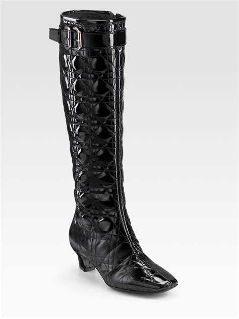 dior patent leather boots replica|are dior shoes genuine.